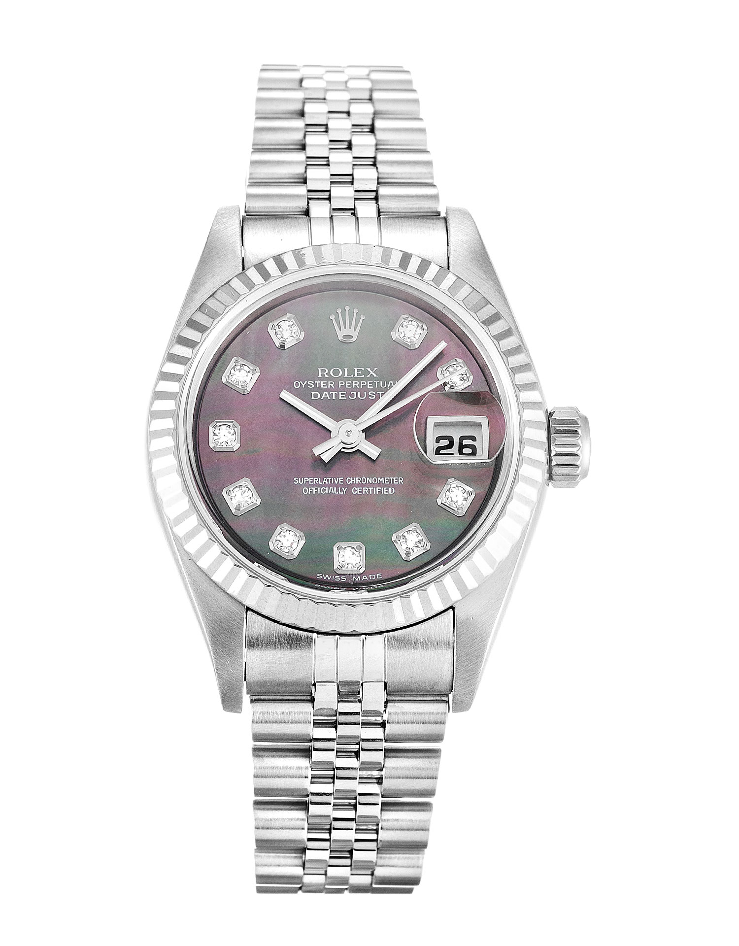 79174 Rolex Datejust Lady Automatic With Diamonds