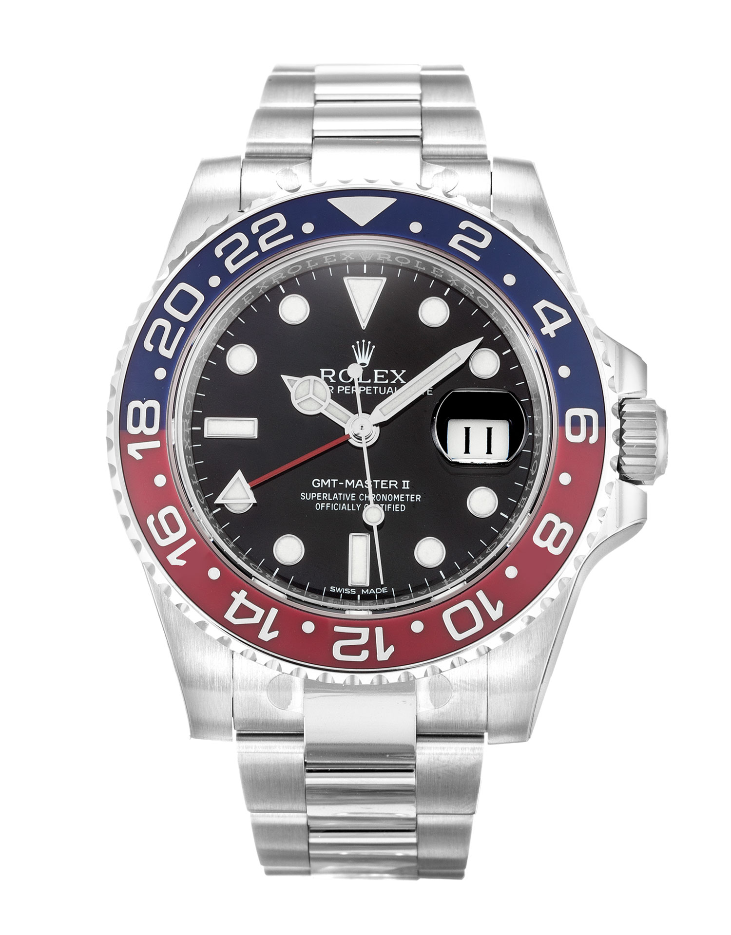 116719 BLRO Rolex GMT Master II Mens Automatic