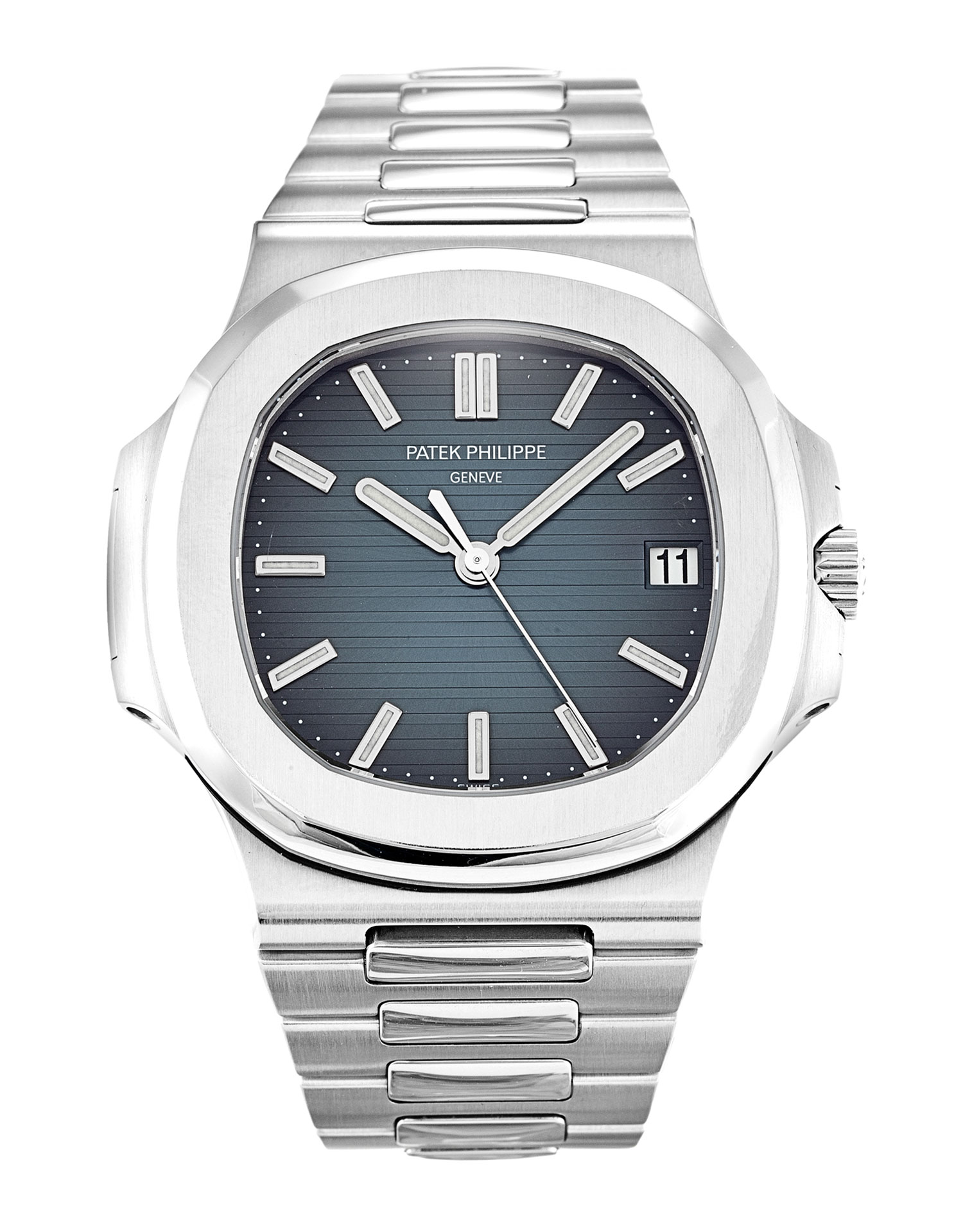 Patek Philippe Nautilus 5711/1A Mens Steel Blue Dial